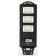 Console lamp era on a sunny battery with a motion sensor -ip65, 60W, 1000lm, 5000k, black