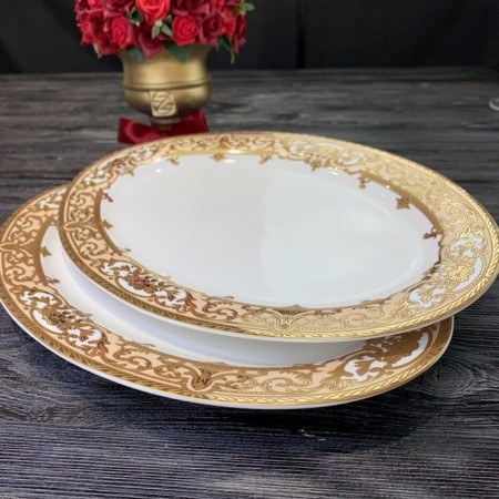 Set of dishes Lenardi "Carmen", oval, length 30.5 cm, 2 pcs