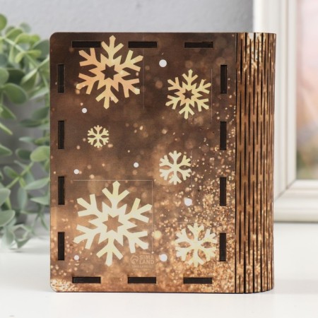 New Year's Building Broke "Shine" 14x12x5 cm-4
