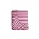 The sheet on the elastic band night is tender, percal, size 160x200x20 cm, color raspberry strip