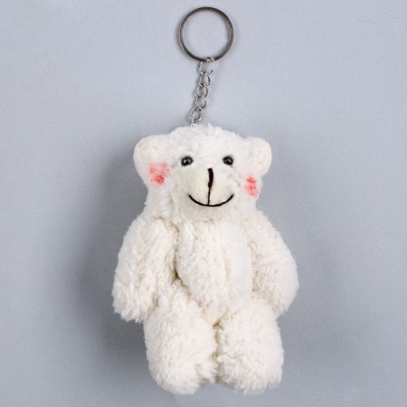 Soft toy "Mishutka" on the suspension, color mix-1