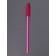 Brushes for eyebrows and eyelashes, silicone, set - 50 pcs, 10.5 cm, pink color
