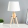 Alsen table lamp E27 White 24x24x48 cm