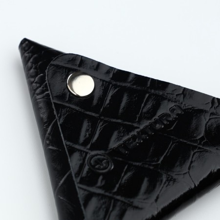 Monetnik on the button, Textura, black color-4