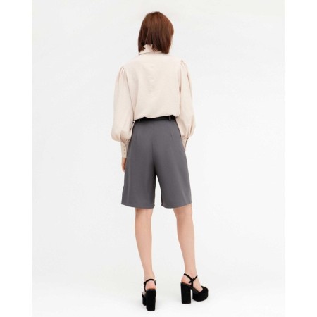 Shorts female bermuds minku color graphite, size 42-2