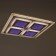 Causteen with PDU 10006/4 LED 200W 3000-6000K Dimmer with white light 50x50x10 cm Bayerlux