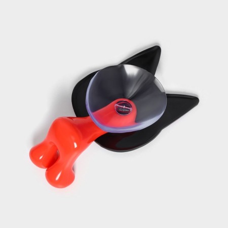 Baby brush holder "Funny animals", on suction cup, design mix-3