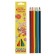 Pencils of 6 flowers "premium", thickened, super -furry