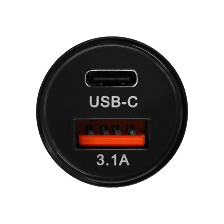 CARTAGE charger, 12-24 V, USB, Type-C 3.1 A, black-2