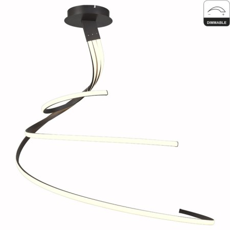 Suspended chandelier Mantra Nur, LED, 6200LM, 2800K, 1100 mm, brown color-3