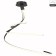 Suspended chandelier Mantra Nur, LED, 6200LM, 2800K, 1100 mm, brown color