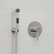 Bida mixer Wasserkraft a04156, with a hygienic shower, hose 100 cm, brass, chrome