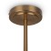 Freya FR5371CL-07BS Pietra ceiling lamp, 840x840x580 mm, E14, 7x40W, brass color