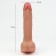 Vibrator Oka-Khpoki, realist, rotation, 10 modes, heating 39 ° C, PDU, 22 x 4.2 cm, bodily