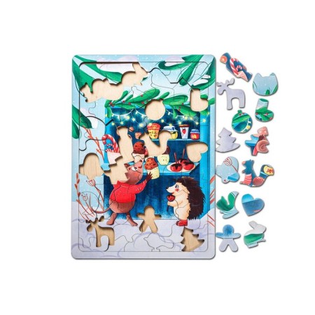 Puzzle "New Year's treats"-1