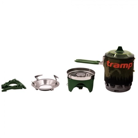 TRAMP 0.8l food cooking system, olive color-13