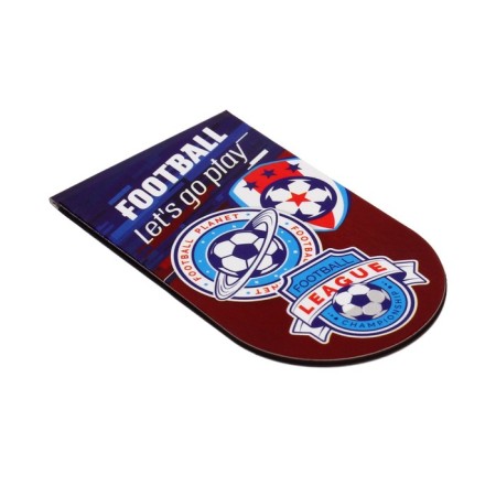 Magnetic bookmarks 2 pieces, Devente Play Football Blister 8065010-1