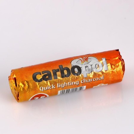 Carbopol charcoal for hookah, 10 tablets × 35 mm