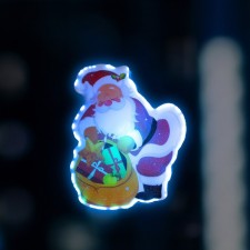 LED toy on Velcro 