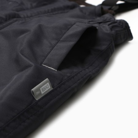 Semi-combine season insulated for boys, dark blue color, height 92 cm-2