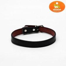 A collar of high -quality artificial leather with a lining 