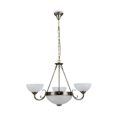 Suspended lamp Freya Fr2012-PL-06-Bz Herbert, 770x770x1000 mm, E27, 6x60W, bronze color-1