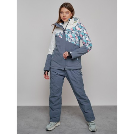 Ski suit female, size 50, white color-20