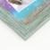 Photo frame plastic, textiles in 2 photos "Rainbow Night" with clothespins 27.7x23 cm
