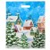 Package "Winter Morning", polyethylene with a cut pen, 45 x 37 cm, 60 μm