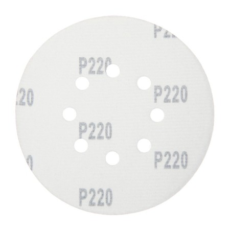 Circle of abrasive grinding under the "Velcro" tundra, perforated, 150 mm, p220, 5 pcs.-6