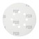 Circle of abrasive grinding under the "Velcro" tundra, perforated, 150 mm, p220, 5 pcs.