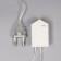 Garland “thread” 5 m with nozzles “stars”, IP20, transparent thread, 50 LED, white glow, 8 modes, 220 V