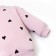Costume: sweatshirt and pants crumb I am "hearts", height 86-92 cm, pink