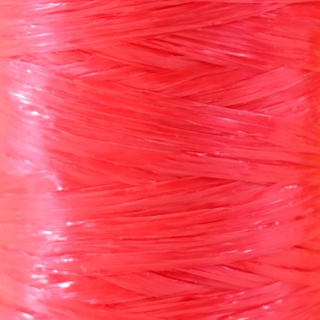 Manual knitting yarn 100% polypropylene 200m/50g (set of 3 pcs. Yellow, scarlet, emerald)-3