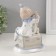 Souvenir Ceramics "Clown on a chest with a dog" 8.7x11x15 cm