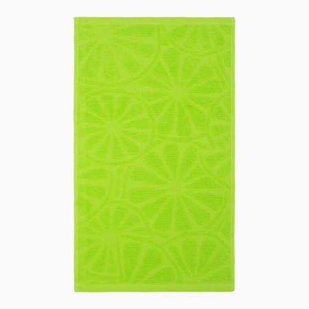 Terry orange towel 30x50cm, green, HL 100%, 400g/m2-1