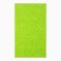 Terry orange towel 30x50cm, green, HL 100%, 400g/m2