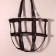 Bagon for a bag of artificial leather, 43 × 35 × 15 cm, brown/silver color
