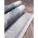 Rectangular carpet Karmen Hali Quantum, size 78x150 cm, color Grey/Grey