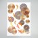 Interior plastic sticker 3D "red catfish" 52x35 cm
