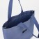 Set of a youth backpack from textiles, chopper, pencil case, bag, blue color
