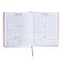 The universal diary for the 1-11 classes "Anime", a solid cover made of artificial leather, application, lies, 48 ​​sheets, red
