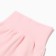 Children's sliders with closed legs, pink color, height 62