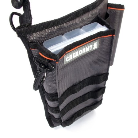 Bag Fisheries Belt River Fishowing Pocket HIP, 30x22x6 cm, color gray + 1 box-3