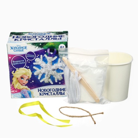 Set for experiments "New Year's crystals. Cold heart: Elsa "-1