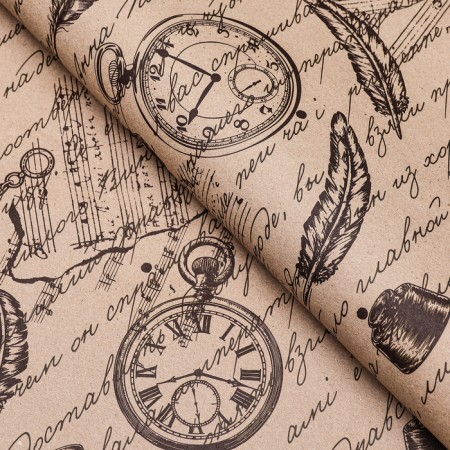 Package paper, craft "Travel", 70 x 100 cm, 1 sheet-1
