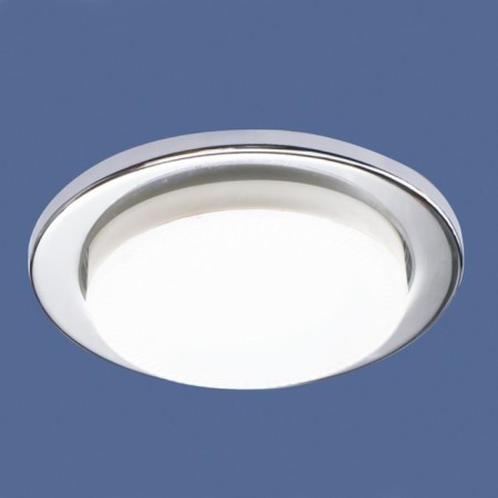 Lamp 1035, 13 W, GX53, chromium color, D = 80mm