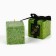 Interior New Year's Candle "Miracles" for the New Year, Green, 5 x 5 cm