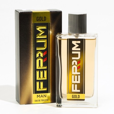 Male toilet water Ferrum "Gold’, 100 ml-2