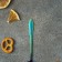 Dessert spoon Magistro "flower", length 12.5 cm, chameleon color